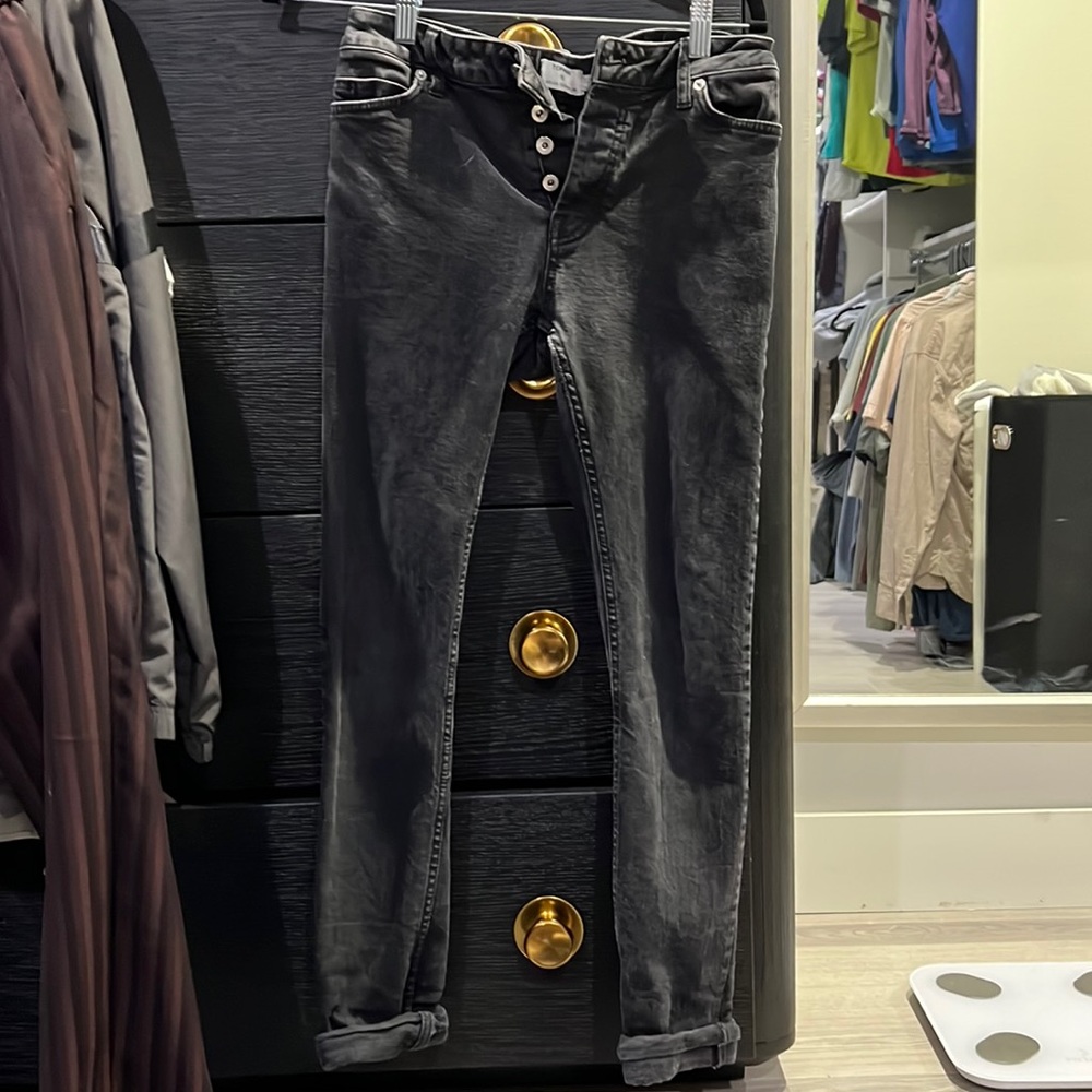 Topman Black Skinny Jeans